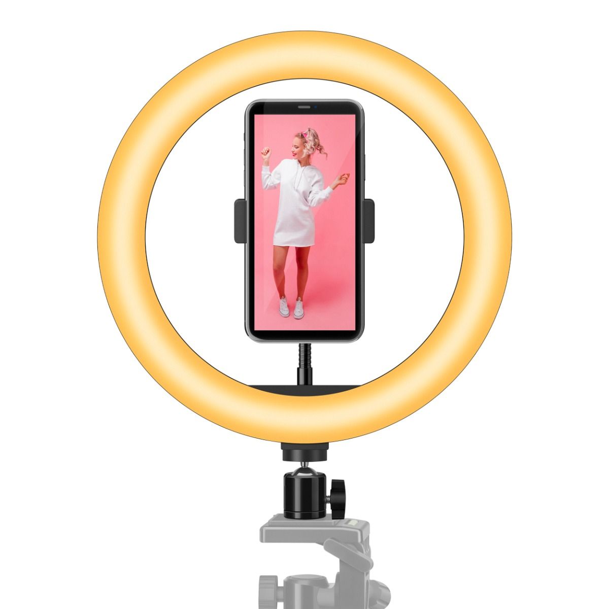 Vlogging Foco Aro De Luz Luz Para Celular Aros De Luz Para