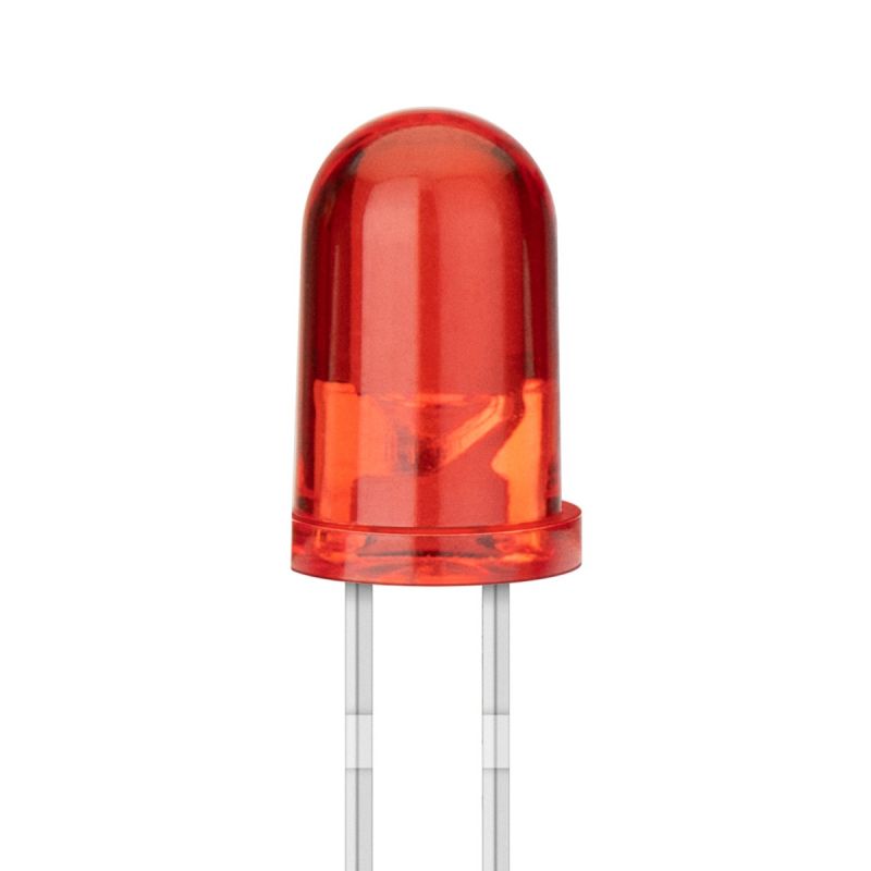 QUADRIOS LED, 3 mm, Rot, 2,54 mm