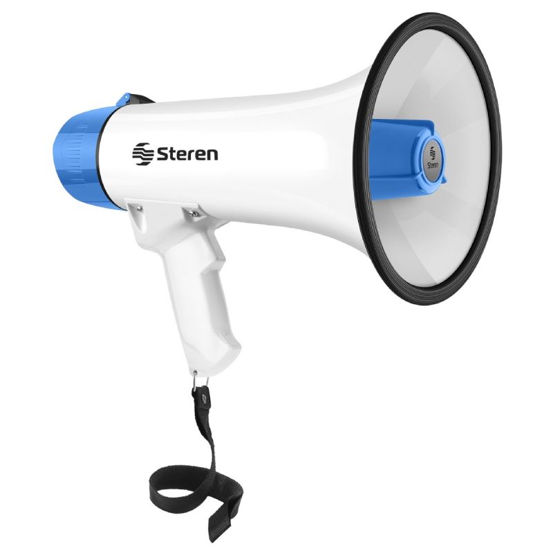 MEGAFON ガラポン Megáfono de 25 W con grabadora y batería en Venta | Steren Tienda