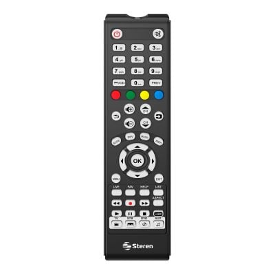 Control remoto universal 4 en 1 con autoaprendizaje