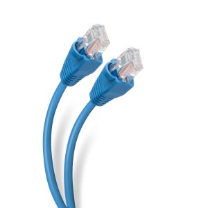 Cable Ethernet UTP CAT 5e, de 90 cm, azul