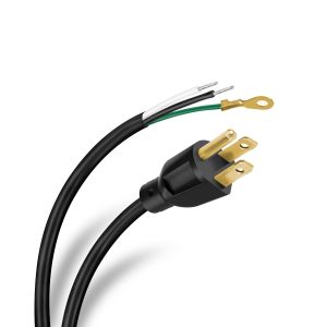 Cable de corriente para cargador de portátil / laptop tipo trébol -  Tecnopura