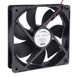 Ventilador plástico de 6", 12 Vcc