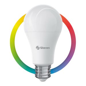 Foco LED Wi-Fi RGB+W multicolor de 10 W