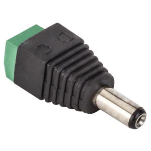 Juego de 2 adaptadores de Plug invertido 2,1 mm a 2 terminales