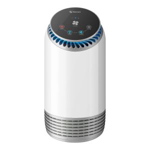 Ionizador y purificador de aire con filtro HEPA tipo mini torre