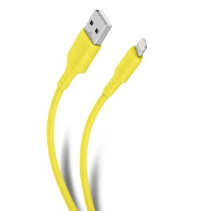 Cable USB a Lightning, de 1,2 m, con forro de mezclilla