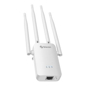 Repetidor / Router Wi-Fi 300 Mbps 2,4 GHz, hasta 30 m de cobertura