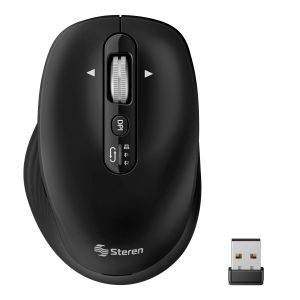 Mouse Bluetooth*/ RF, multidispositivo con batería recargable 1000 / 1600 / 2400 / 3200 DPI