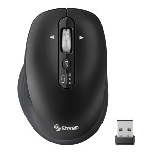 Mouse Bluetooth*/ RF, multidispositivo con batería recargable 1000 / 1600 / 2400 / 3200 DPI
