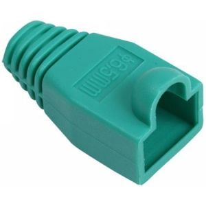 Cubierta protectora para plug RJ45, verde