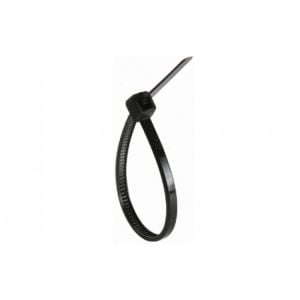 Cincho sujetacable corto, negro