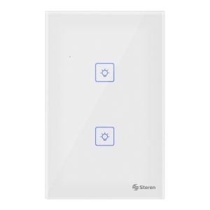 Apagador Wi-Fi* touch doble