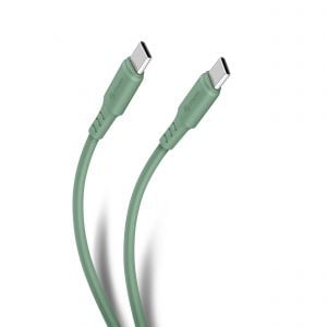 Cable USB C de 1 m color verde
