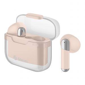 Audífonos Bluetooth* Touch True Wireless ergonómicos color rosa