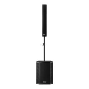 Torre de audio profesional con subwoofer de 15”