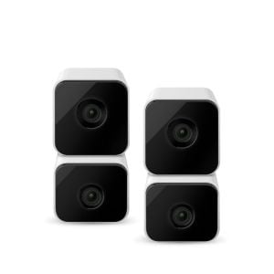 2 cámaras de seguridad Wi-Fi de doble lente 2 Mpx + 2 Mpx robotizadas con seguidor de movimiento