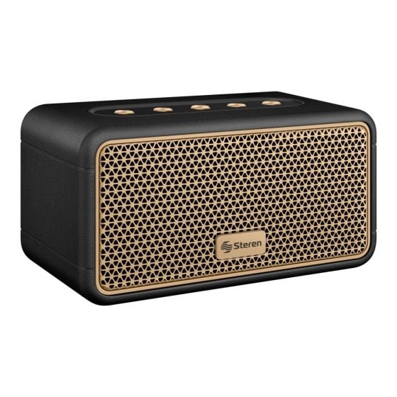 Mini parlante Bluetooth* TWS Retro Tune Steren Tienda e